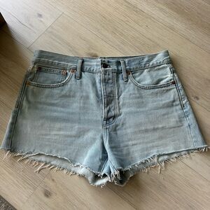 Madewell relaxed denim shorts